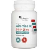 Aliness - Vitamine B6 Supplement - 100 Tabletten - Vegetarisch - Pyridoxaal-5-fosfaat