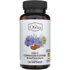 Olvita Zwarte komijnolie - 120 capsules
