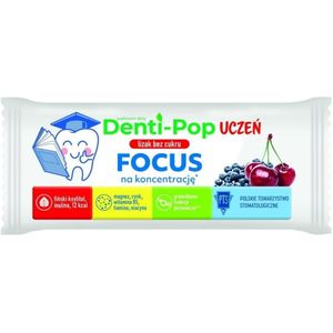 Starpharma Healthy Denti-Pop Lollipop Student Focus, Bosbes - 6 g