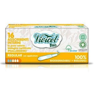 Vivicot Bio Tampons met Applicator - 16 Stuks