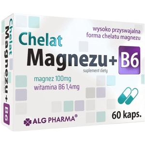 ALG Pharma Magnesiumchelaat + B6 - 60 Capsules