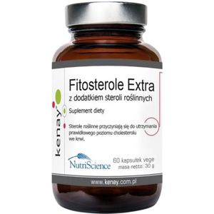 Kenay Fytosterolen Extra met toegevoegde plantensterolen - 60 capsules