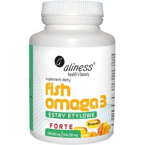 Aliness Vis Omega 3 Forte Esters 500/250 mg - 60 Capsules