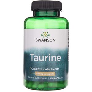 Swanson - Taurine - 500 mg - 100 Capsules