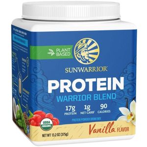 Sunwarrior - Warrior Blend Organic - Eiwitpoeder - 375g - Veganistisch Eiwt