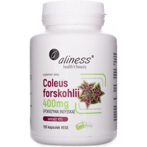 Aliness Coleus Forskohlii 400 mg - 100 Capsules