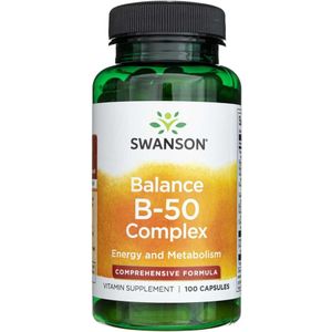 Swanson Balance B-50 Complex - 100 Capsules