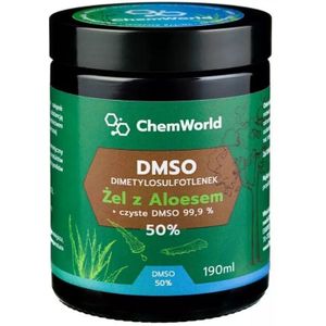 ChemWorld DMSO 50% Gel met Aloë Vera - 190 ml