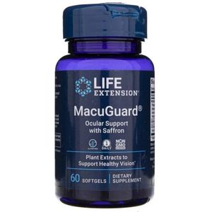 Life Extension MacuGuard ® Oculaire ondersteuning met Saffraan - 60 softgels