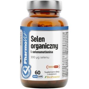 Pharmovit Organisch selenium, L-Selenomethionine 300 mcg - 60 Capsules