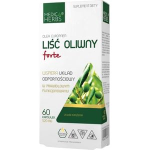 Medica Herbs Olijfblad Forte - 60 Capsules