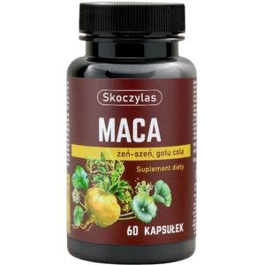 Skoczylas Maca, ginseng, gotu cola - 60 Capsules