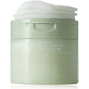 Celimax - Ji Woo Gae - Reinigingspads - 30 Stuks - Hyaluronzuur - Groene Thee