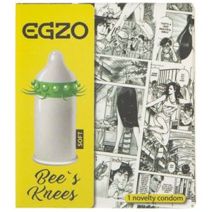 Egzo Bee's Knees Condoom Zacht - 1 stuk