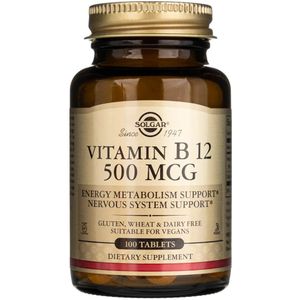 Solgar Vitamine B12 500 mcg - 100 tabletten