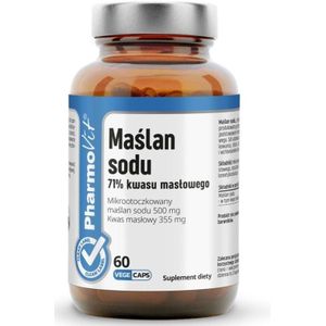 Pharmovit Natriumbutyraat (71% boterzuur) - 60 Capsules