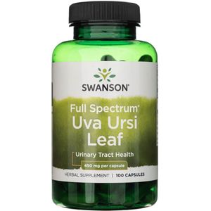 Swanson Volledig Spectrum Uva Ursi Blad 450 mg - 100 Capsules