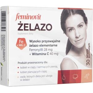 Protego Feminovit IJzer - 30 tabletten
