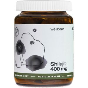 Wellbear Shilajit 400 mg - 60 Capsules