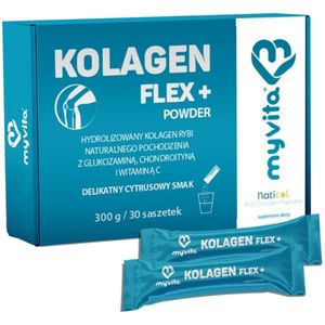 MyVita Collageen Flex+, Citrus - 30 zakjes
