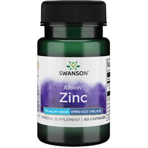 Swanson Albion Zink 15 mg - 60 capsules