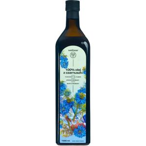 Wellbear Zwarte Komijnolie Koudgeperst - 1000 ml