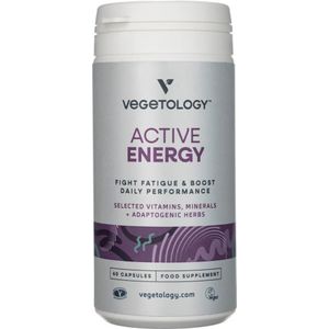 Vegetology Active Energy Vitamine B + Complex - 60 Capsules