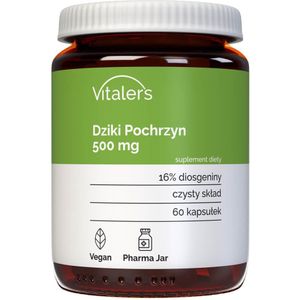 Vitaler - Wilde Yam - 500 mg - 60 Capsules - Veganistisch - Fyto-oestrogeen