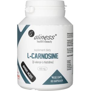 Aliness L-Carnosine 500 mg - 60 Capsules