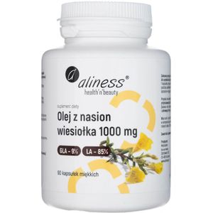 Aliness Teunisbloemolie 9% 1000 mg - 90 softgels
