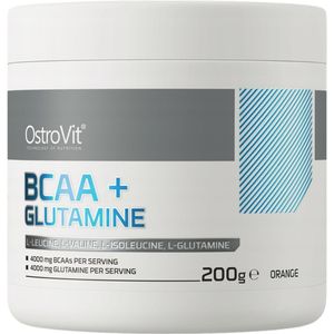 Ostrovit BCAA + Glutamine, Sinaasappel - 200 g