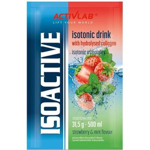 Activlab Isoactive Isotonic met Collageen, St RAW bes en Munt - 31,5 g