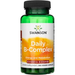 Swanson Dagelijks B-Complex - 100 plantaardige capsules