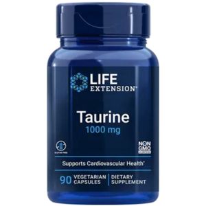 Life Extension - Taurine - 1000 mg - 90 Plantaardige Capsules