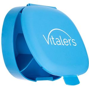 Vitaler's Pillendoos, Blauw - 1 stuk