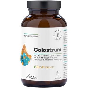 Aura Herbals Colostrum 700 mg + BioPerine ® - 60 capsules