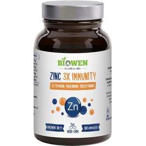 Biowen Zinc 3X Immunity, Zinkcomplex - 100 capsules