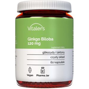 Vitaler's Ginkgo Biloba 120 mg - 60 Capsules