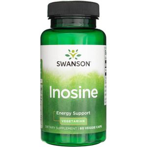 Swanson Inosine 500 mg - 60 plantaardige capsules