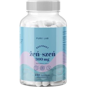 Pure Lab Ginsengextract 300 mg - 240 Capsules