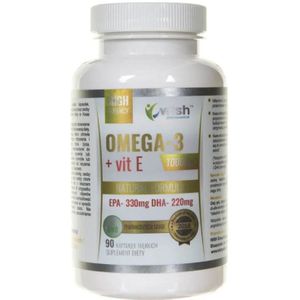 Wish Omega-3 1000 mg Vitamine E - 90 Capsules