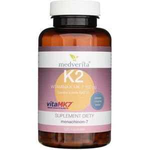 Medverita Vitamine K Vitamk7 ® 100 mcg - 120 Capsules