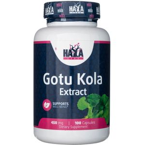 Haya Labs Gotu Kola 450 mg - 100 Capsules