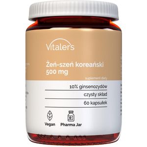 Vitaler's Koreaanse ginseng 500 mg - 60 Capsules