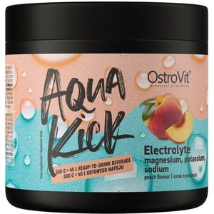 Ostrovit Aqua Kick Elektrolyten, Perzik - 300 g