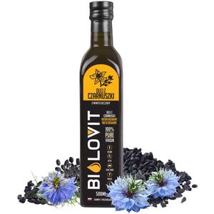 Bilovit Zwarte Komijnolie Koudgeperst - 500 ml