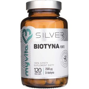 MyVita Silver Biotin Forte 2500 mcg - 120 plantaardige capsules