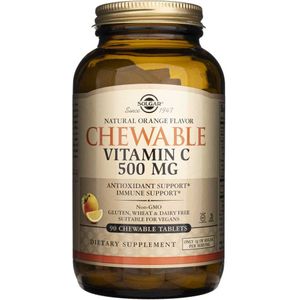 Solgar Kauwbare Vitamine C 500 mg , Natuurlijk oranje - 50 tabletten