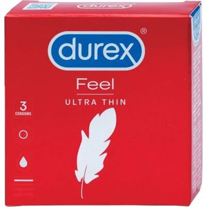 Durex Voel Ultra Dunne Condooms - 3 stuks