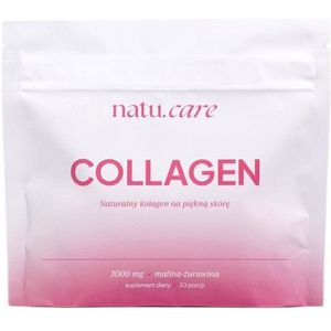 Natu.Care Collageen 3000 mg, Framboos-cranberry - 129 g